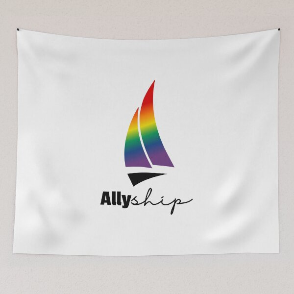 Item preview, Show Your LGBTQ+ Allyship, allyship color designed and sold by ElliottKiti.