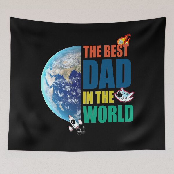 Item preview, Dad (B),Father,The best Dad in the world,Happy Father's Day T-Shirt, Father's Day Gift, Moustache Shirt designed and sold by Vaccine159.