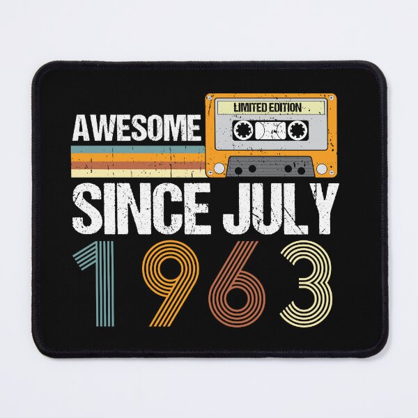 Item preview, Awesome Since July 1963 | 59th Birthday | Vintage July 1963 designed and sold by AMINE  ★★★★★.