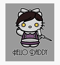 'ello Daddy Photographic Print