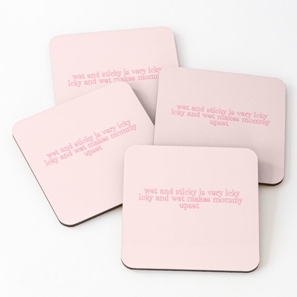 Item preview, Marissa Benson Wet and Sticky Quote designed and sold by Pink Ribbon.