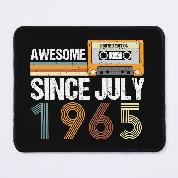 Item preview, Awesome Since July 1965 | 57th Birthday | Vintage July 1965 designed and sold by AMINE ★★★★★.