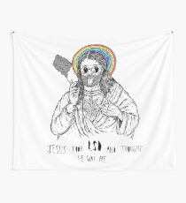 Bad Jesus :( Wall Tapestry