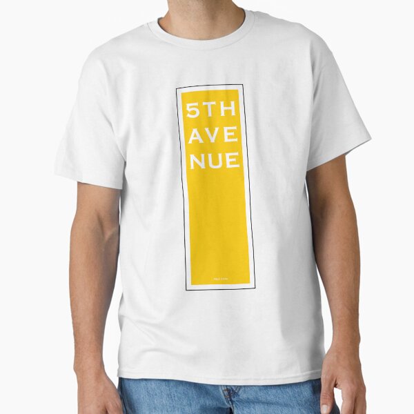 Item preview, 5th Avenue - New York - Yellow designed and sold by All-Streets.