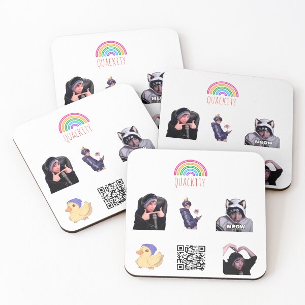 Item preview, quackity sticker pack  designed and sold by bestizeyy.