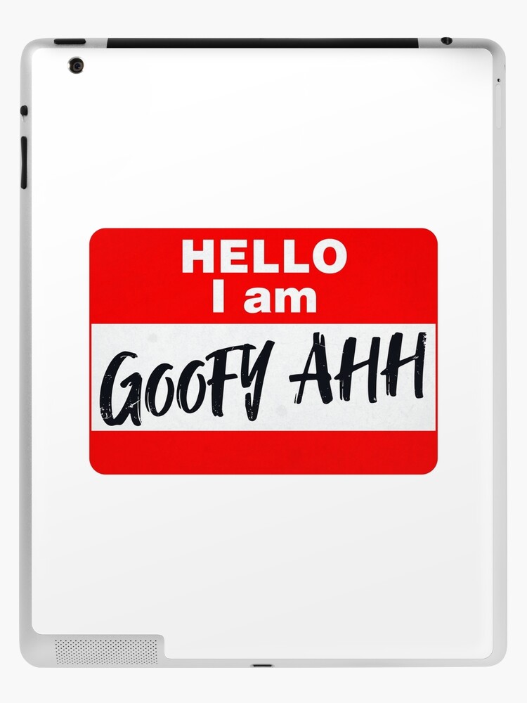 Goofy Ahh meme | iPad Case & Skin