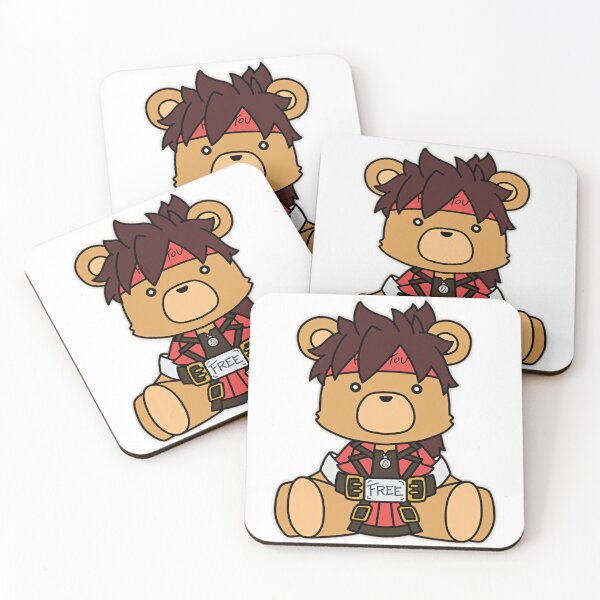 Aperçu de l'œuvre Sol Badguy Guilty Gear, l'ours coupable créée et vendue par FGCStickers.