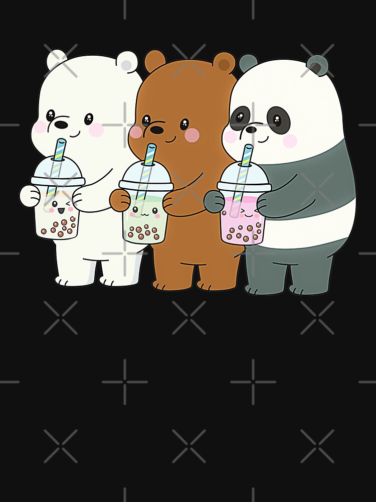 Cute We Bare Bears T - Shirt Roblox We Bare Bears Kawaii Png,We