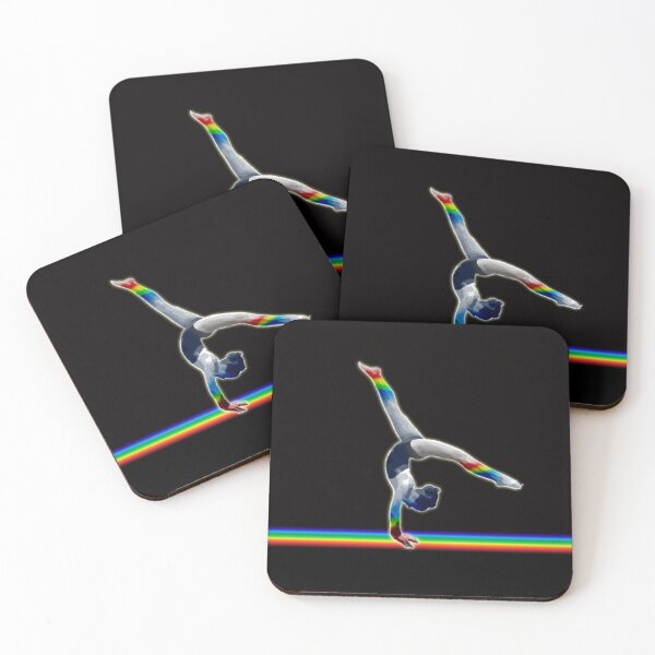 Item preview, Gymnast on a Rainbow Beam designed and sold by MoonNStar.
