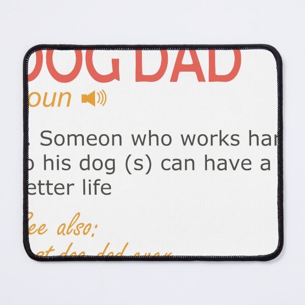 Item preview, Dog Dad Wiki designed and sold by Dogue-Seller.
