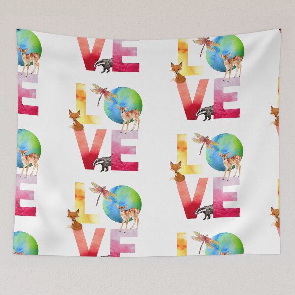 Item preview, Watercolour Love Countryside Nature designed and sold by CreativNode.