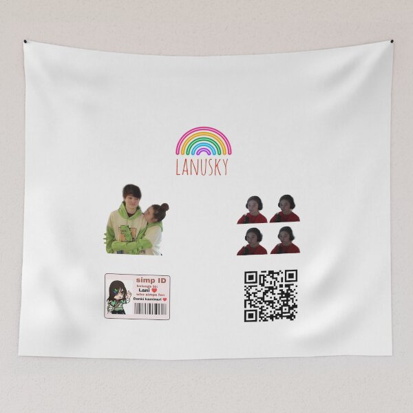 Item preview, lanusky sticker pack designed and sold by bestizeyy.