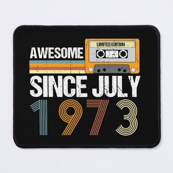Item preview, Awesome Since July 1973 | 49th Birthday | Vintage July 1973 designed and sold by AMINE  ★★★★★.