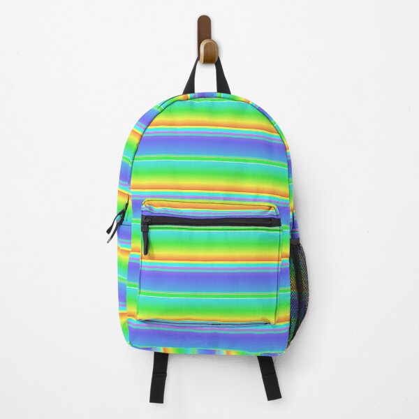 Item preview, Multicolored horizontal small striped (creative) designed and sold by lausn.