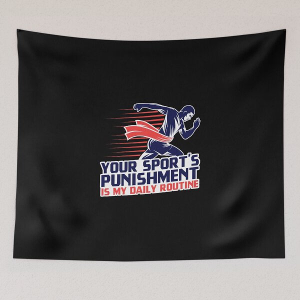 Item preview, My Sport And Sport Punishment For The Best Runner Classic T-Shirt designed and sold by janlzmaude.