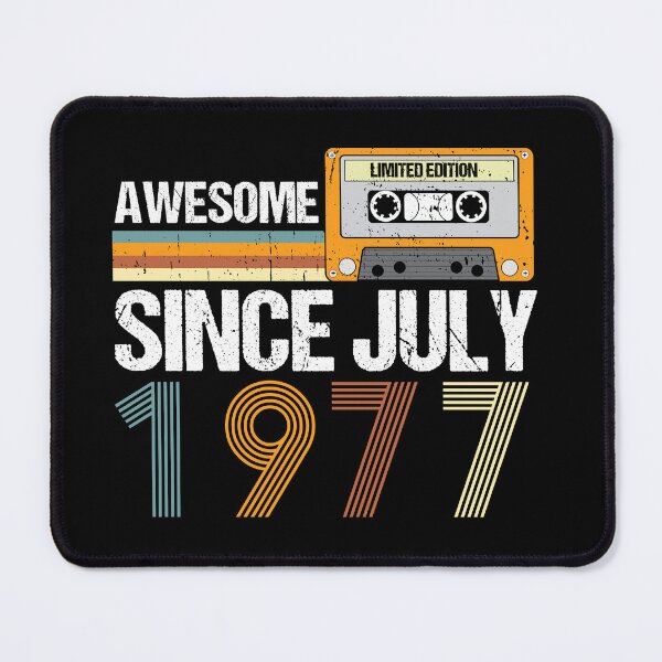 Item preview, Awesome Since July 1977 | 45th Birthday | Vintage July 1977 designed and sold by AMINE ★★★★★.