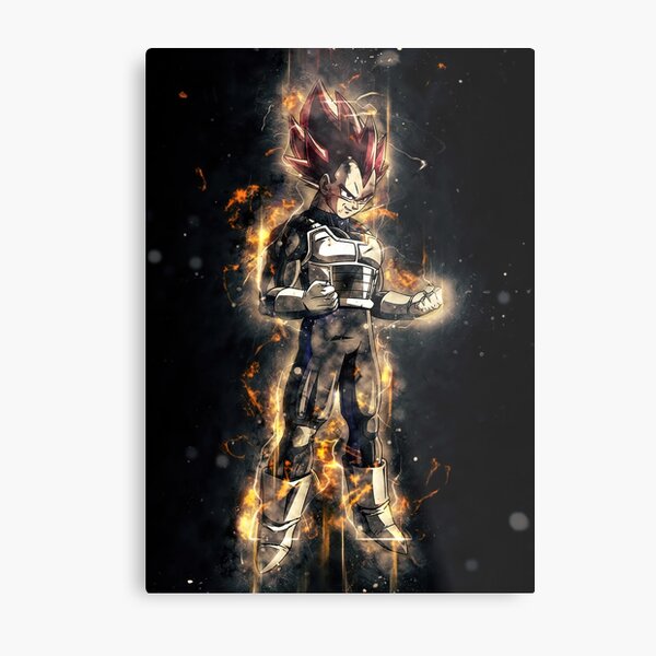 Vegeta Ssj2 Metal Print by IlanArt