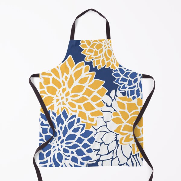 Artikelvorschau, Flower Blooms, Blue and Yellow entworfen und verkauft von meggydesigns.