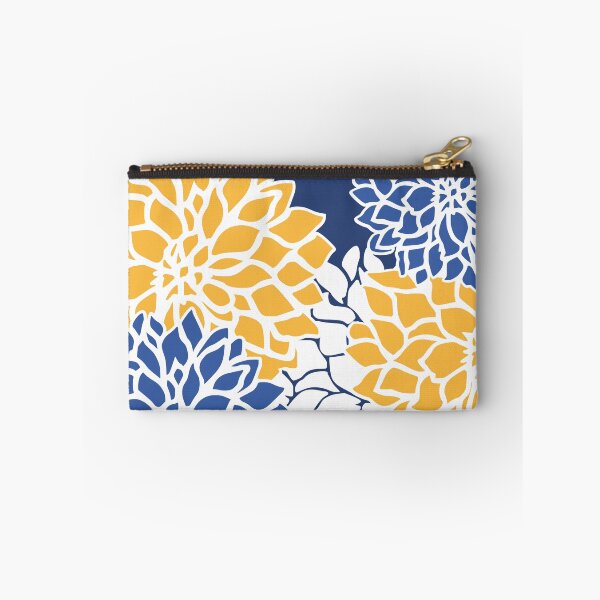 Artikelvorschau, Flower Blooms, Blue and Yellow entworfen und verkauft von meggydesigns.