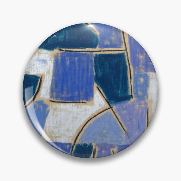 Item preview, Remixed Blue night painting  by Paul Klee Bauhaus, Geometry ,Art Abstract,Mid Century,Mid Century Modern,vintage,architecture,modernism, designed and sold by Tamas Das.