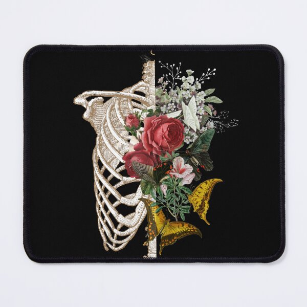 Item preview, Floral human rib cage, ribcage designed and sold by Preslava Genova.