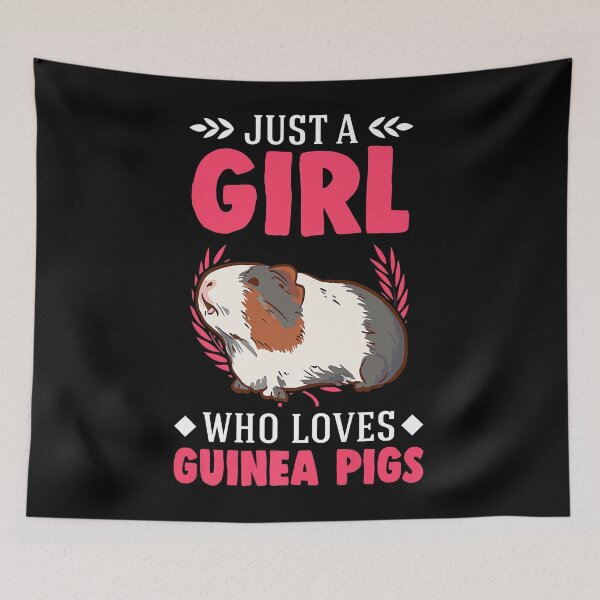 Item preview, Just a girl who loves Guinea Pigs  designed and sold by LeishaBadger.
