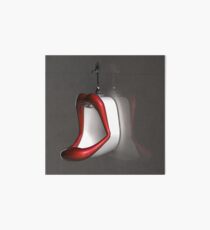 Lips urinal Art Board