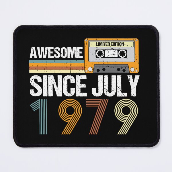 Item preview, Awesome Since July 1979 | 43th Birthday | Vintage July 1979 designed and sold by AMINE ★★★★★.