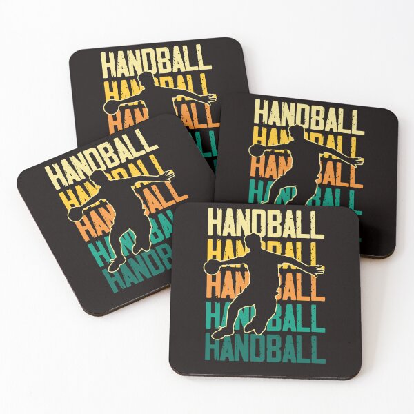 Item preview, Retro Handball Player Handballer Ball Sports Team Coach Game designed and sold by TomGiantDesigns.