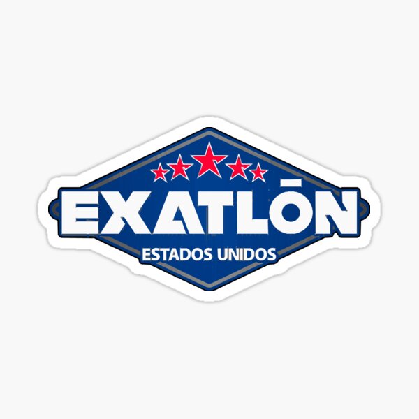 "Exatlon estados unidos" Sticker by JamesGrady | Redbubble
