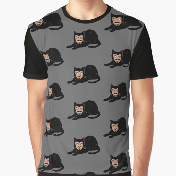 Vlad the Cat (Gray) Graphic T-Shirt