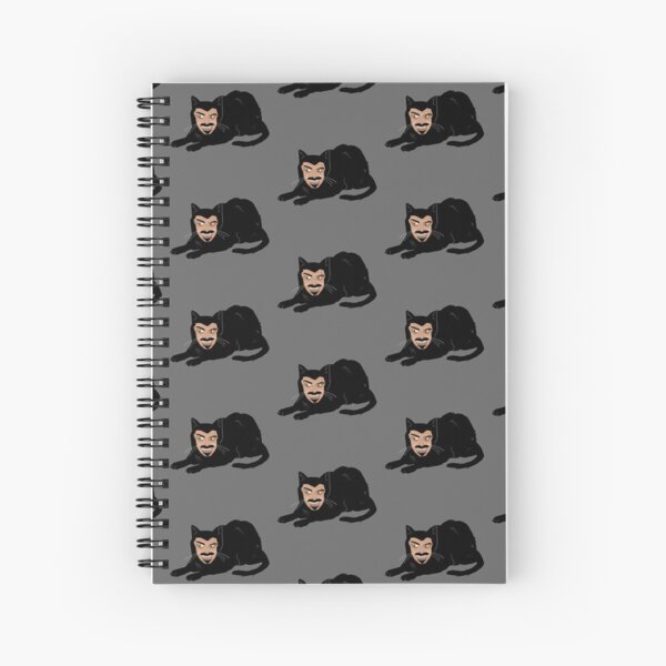 Vlad the Cat (Gray) Spiral Notebook
