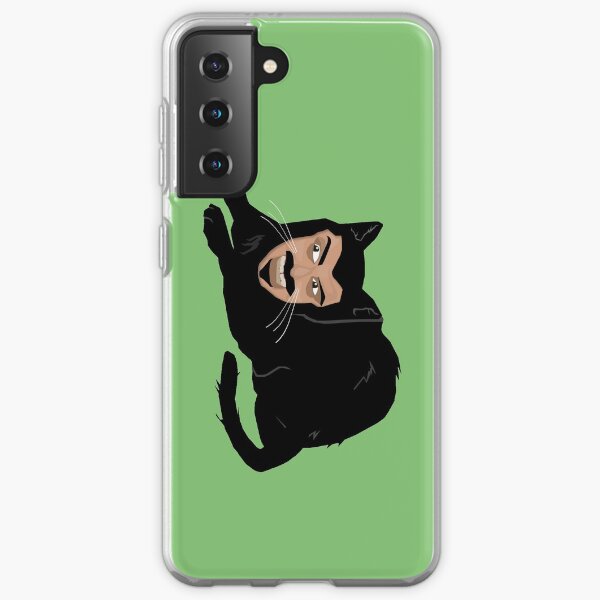 Vlad the Cat (Green) Samsung Galaxy Soft Case