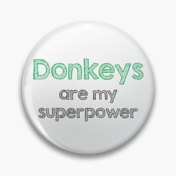 Item preview, Los burros son mi superpoder designed and sold by Alltooclose.
