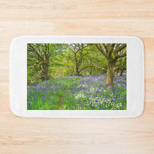 Item preview, Path through the bluebells in the wood designed and sold by MichaelBShannon.