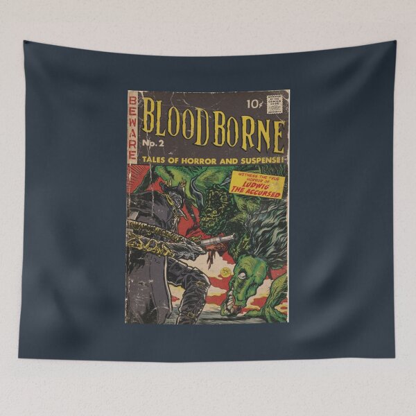 Artikelvorschau, Bloodborne Comic-Cover-Fankunst Poster290 entworfen und verkauft von THuyANhff.