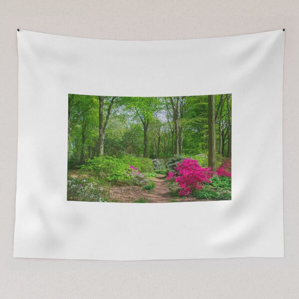 Item preview, Rhododendrons flowering in British Woodland designed and sold by MichaelBShannon.