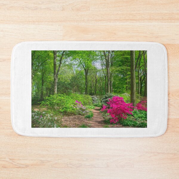 Item preview, Rhododendrons flowering in British Woodland designed and sold by MichaelBShannon.