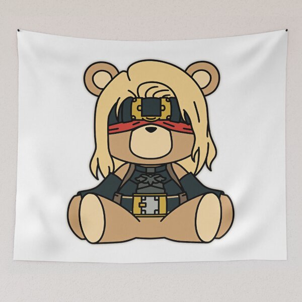 Item preview, Zato Guilty Gear Guilty Bear designed and sold by FGCStickers.