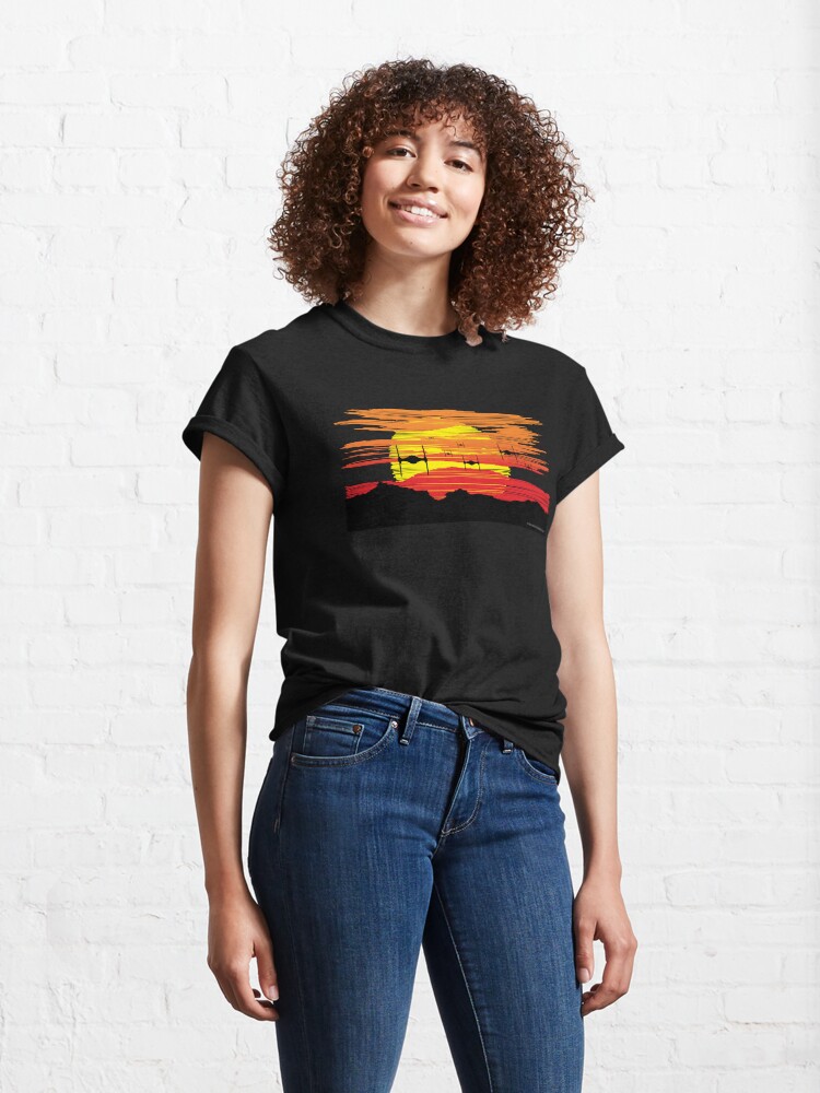 Alternate view of Attack from Above Classic T-Shirt