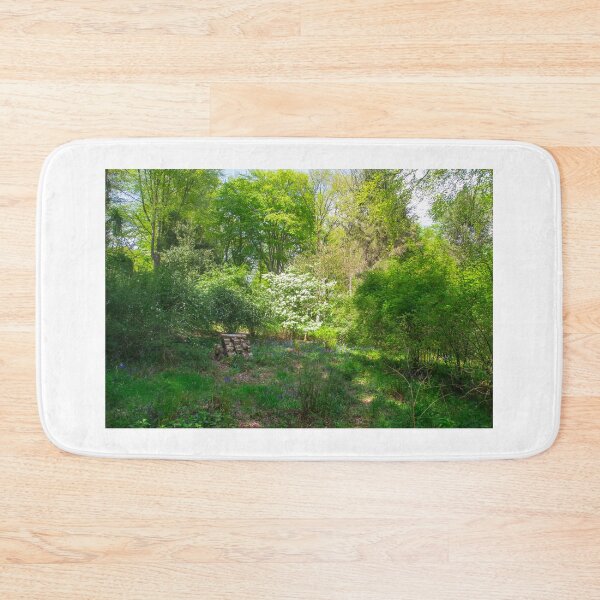 Item preview, Clearing in the woods on a sunny day designed and sold by MichaelBShannon.