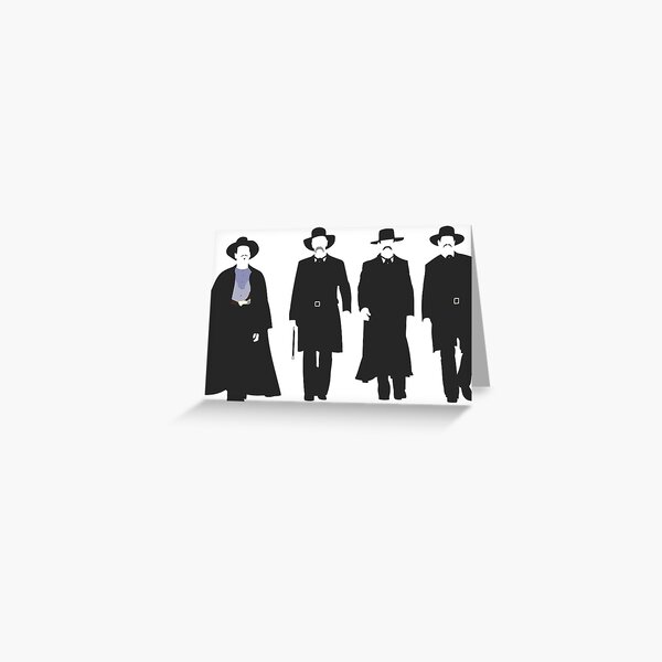Tombstone: Justice is Coming Greeting Card