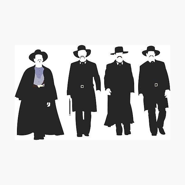 Tombstone: Justice is Coming Photographic Print