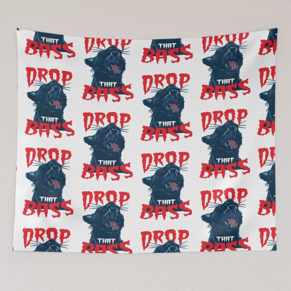 Item preview, BASSHEAD say Drop That Bass ! ( DnB Massive ) designed and sold by WULFLAND ARTS.
