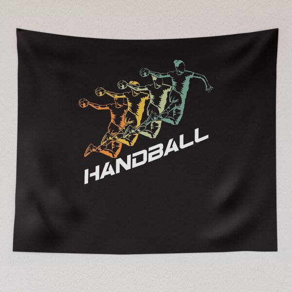 Item preview, Vintage Handball Players Handballer Ball Sports Coach Team designed and sold by TomGiantDesigns.