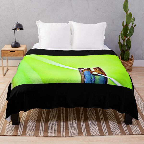 Item preview, abstract art fence green designed and sold by MIKAFXSTORE.