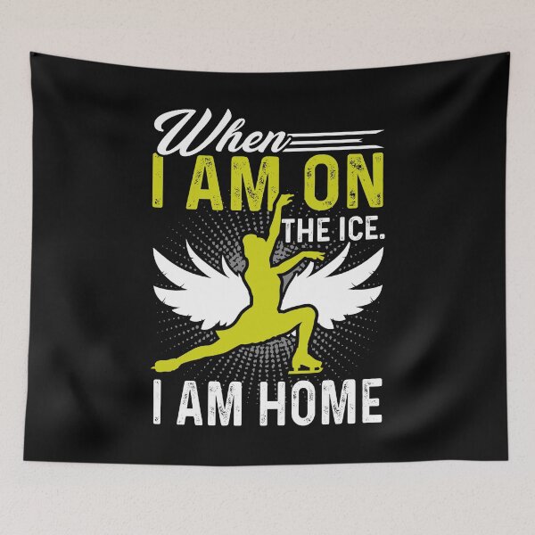 Item preview, Ice Skating - When I Am On The Ice I Am Home designed and sold by UnknownArtistt.