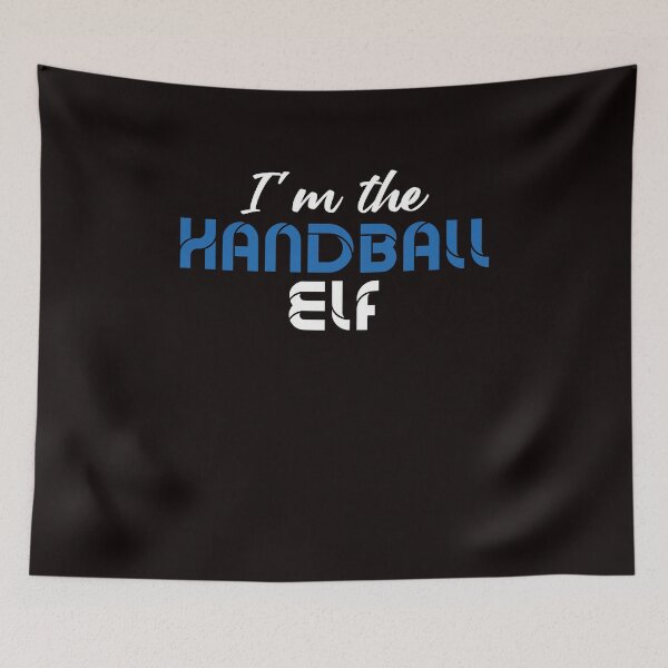 Item preview, Handball Elf Handballer Ball Sports Team Coach Trainer Game designed and sold by TomGiantDesigns.