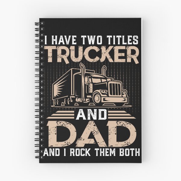 Item preview, Trucker And Dad Quote Semi Truck Driver Mechanic Funny  designed and sold by ElizabethWyland.