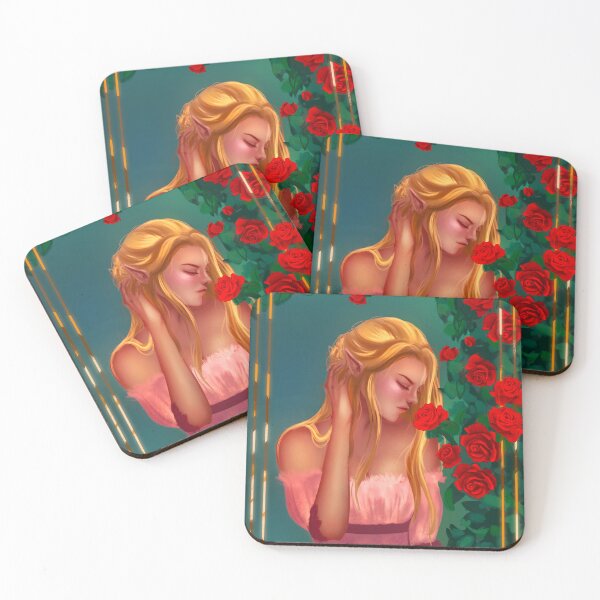 Item preview, Elain with her roses designed and sold by AkaNek0.